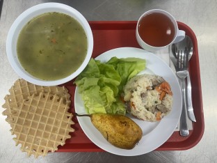 Obiad - dieta łatwostrawna z ograniczeniem łatwo przyswajalnych węglowodanów 16.06.2025r.