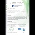  certyfikat ISO 