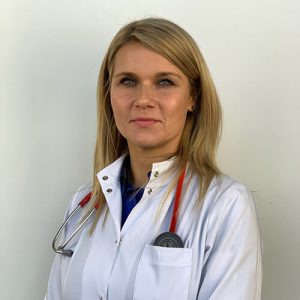 dr n. med. Mariola Kozłowska-Laskowska - Kierownik Oddziału Rehabiitacji Kardiologicznej
